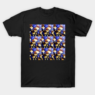 Emu family tiled T-Shirt